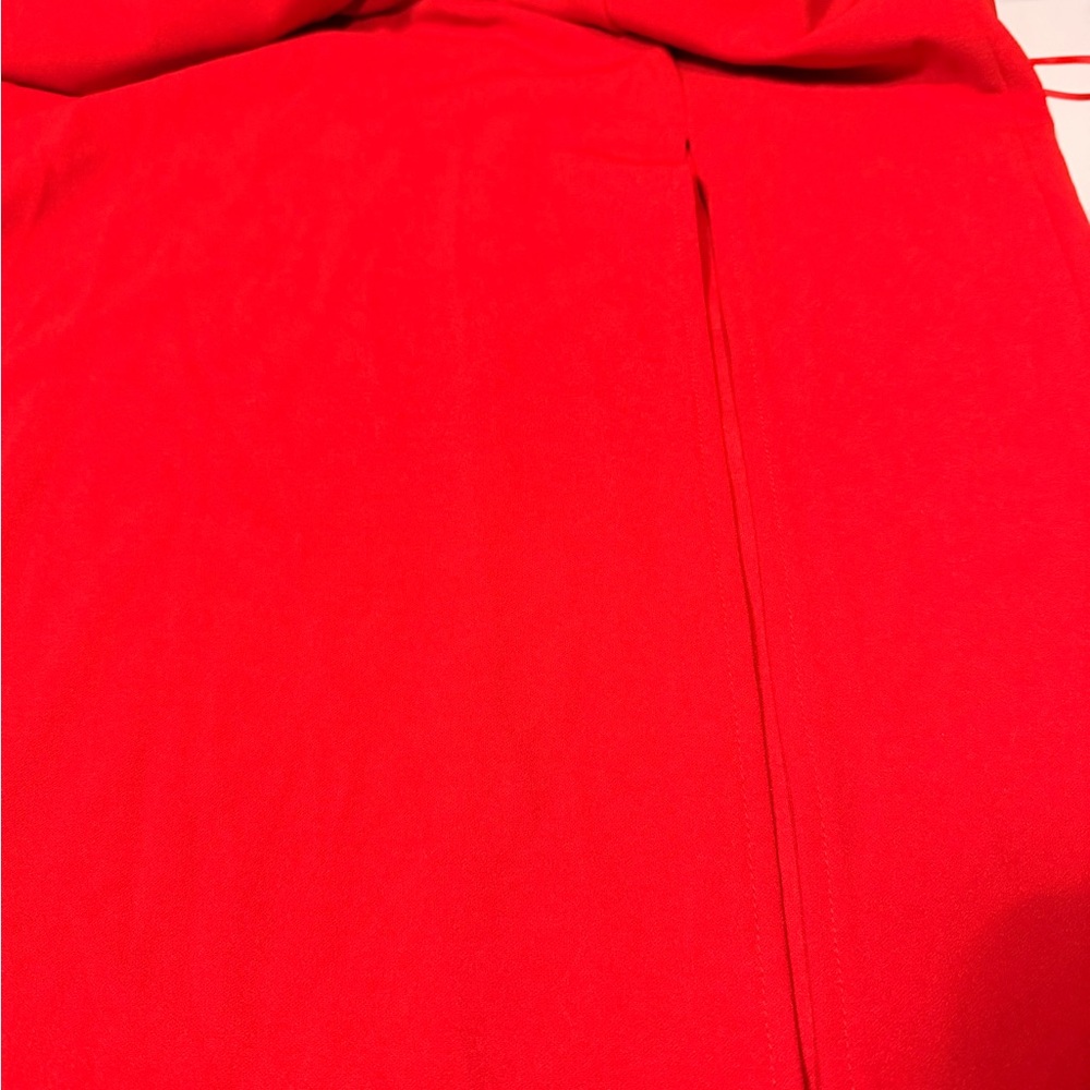 Hello Molly Vibrant Red One-Shoulder Dress - Picture 4 of 7